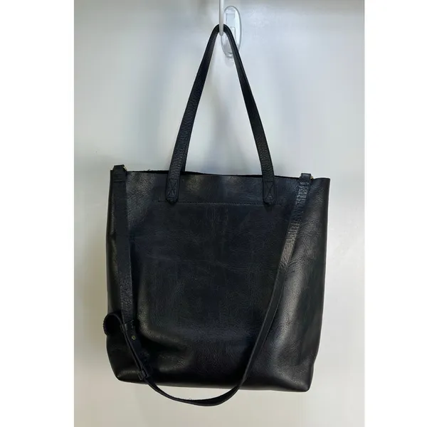Madewell Transport Tote Black Leather Bag - Image 10