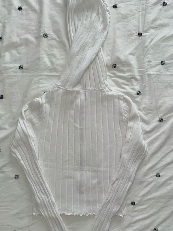 Pacsun Ribbed Sweater Top - Image 4