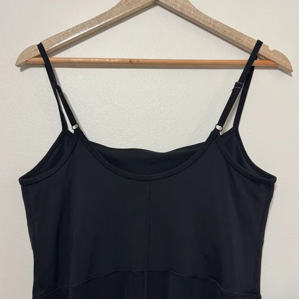 Quince Ultra-Form Kick Flare Jumpsuit Size Large black - Image 7