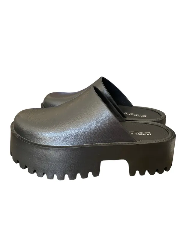 Portland Boot Company Clogie Black Foam Platform Lightweght Clogs size 7 - Image 2