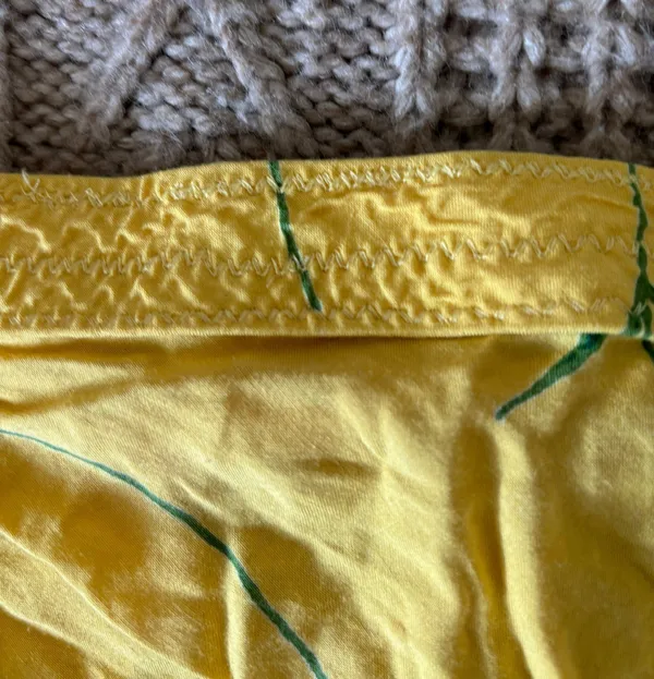 Yellow Floral Hankerchief Top - Image 5