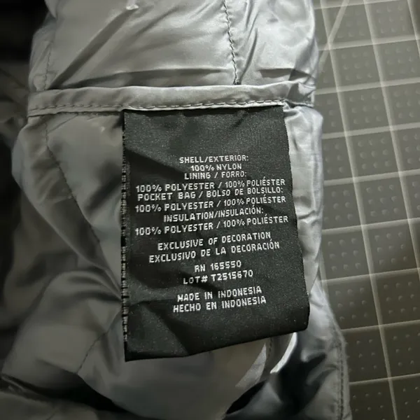 32 Degrees Women's Charcoal Puffer Vest - Image 5