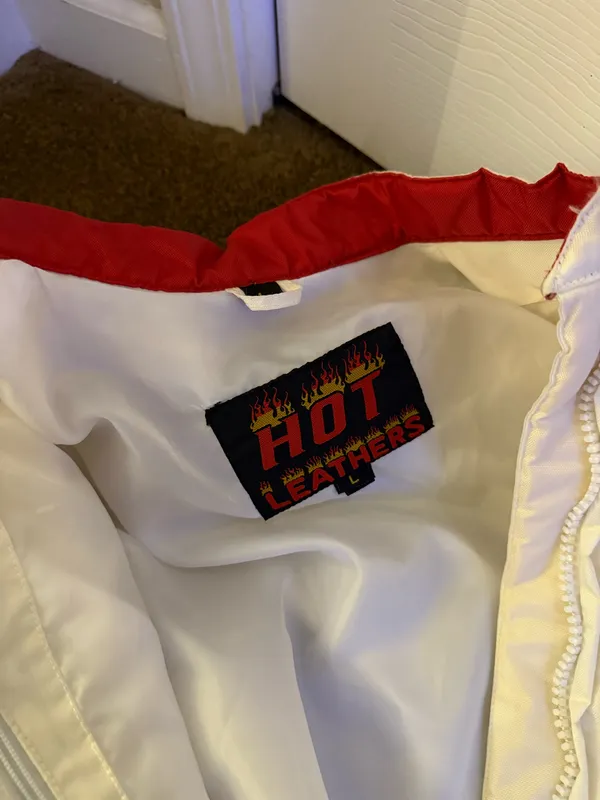 Biker jacket White Size L - Image 3