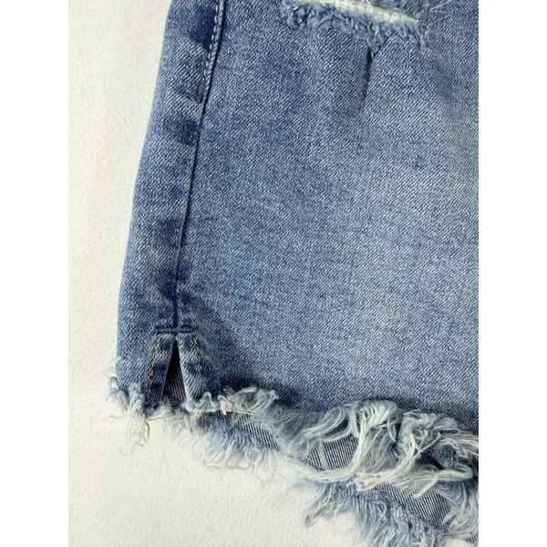 Free People We The Free Women’s Size‎ 28 Distressed High Rise Denim Shorts - Image 15