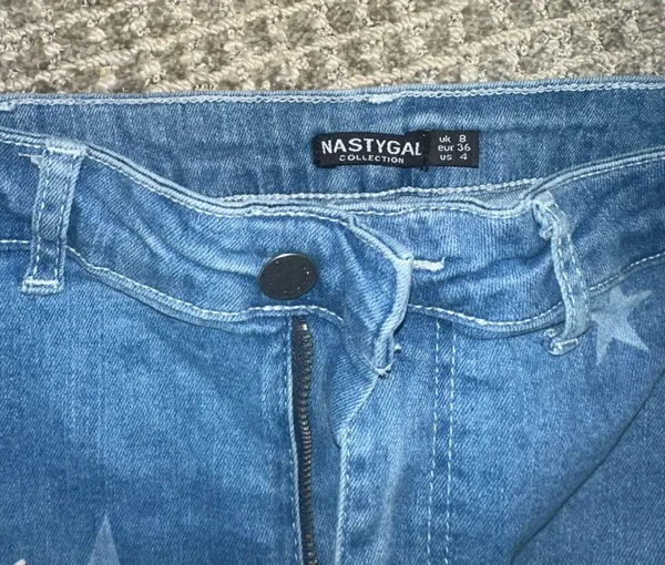 Nasty Gal Denim Wide Leg Jeans - Image 2
