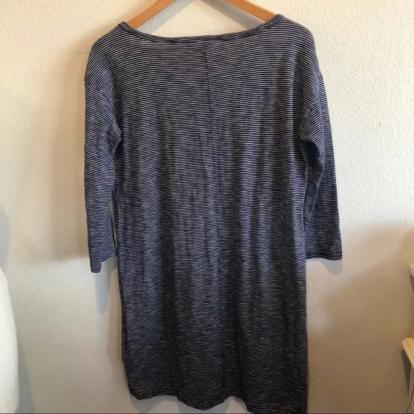 Gap striped long sleeved dress M - Image 3