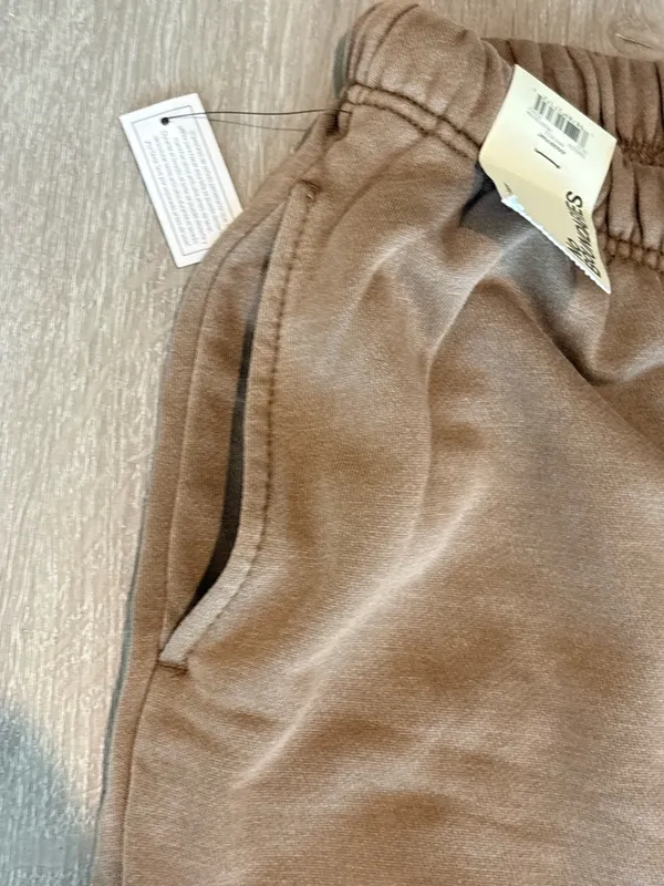 No Boundaries Brown Fleece Jogger - Image 2