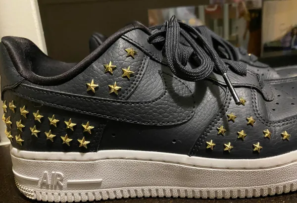 Nike star studded bike air force 1 - Image 2