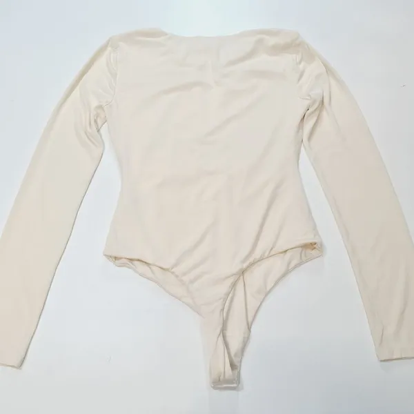 Camila Coelho Reyes Bodysuit in Beige Small - Image 14