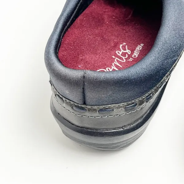 BERRIES By Aetrex Navy Slip On Clog Shoes Size 9 Casual Comfort Neutral Cozy - Image 10