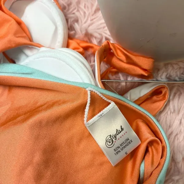 Double sided bikini Orange - Image 5