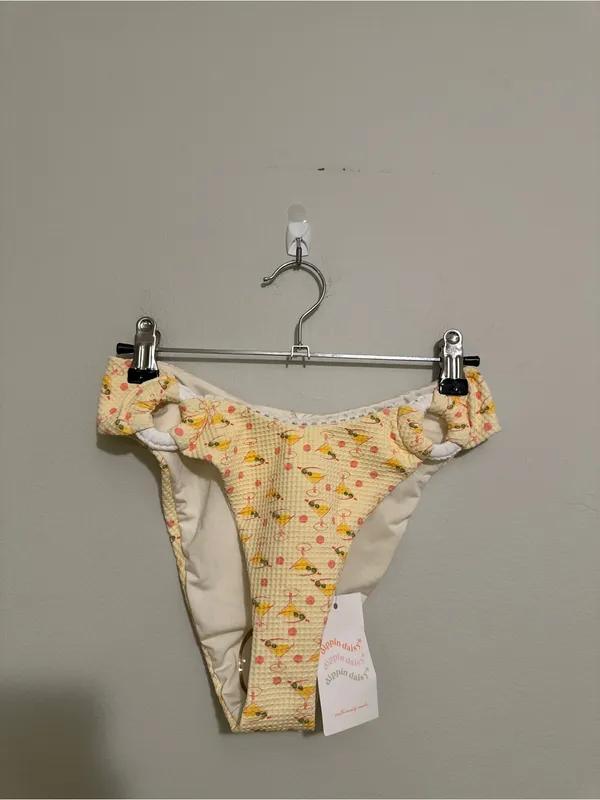 Dippin Daisy’s Lotus Bandeau Top and Taya Cheeky Bottom in Martini Yellow - NWT - Image 10