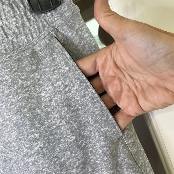 VS PINK Active Stretch Joggers Grey NWOT Size XS - Image 4