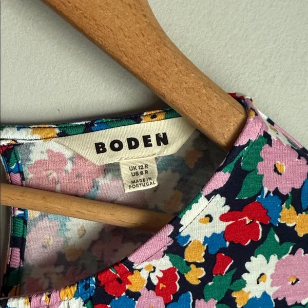 Boden Alexandra Blouson Jersey Dress 8 - Image 7
