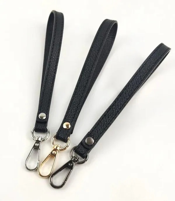 (1) Accessories Wrist Strap Purse Bag Strap 20CM PU Leather Handles - Image 5
