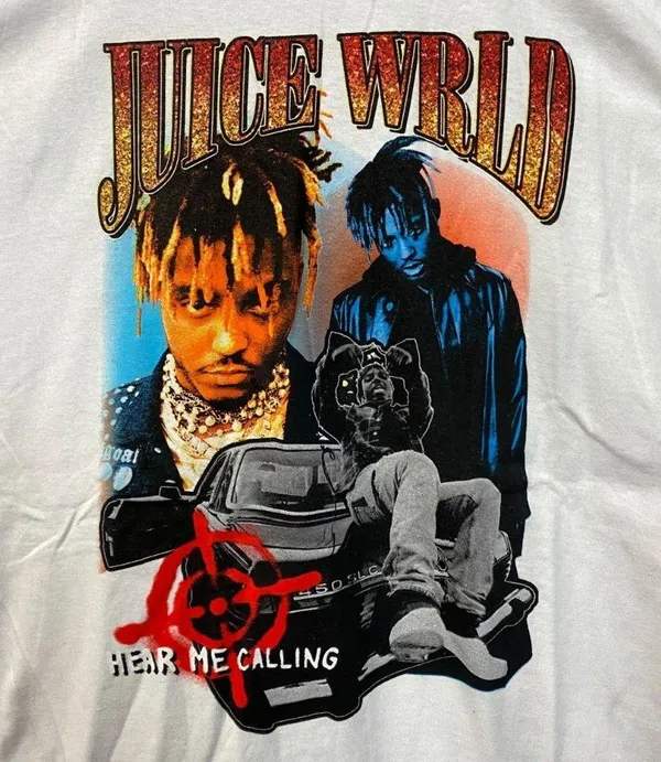 Juice Wrld Hear Me Calling Tshirt size large  - Image 2