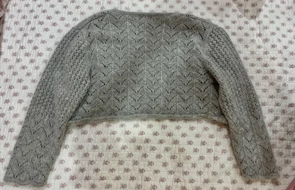 Cardigan Gray Size XL - Image 3