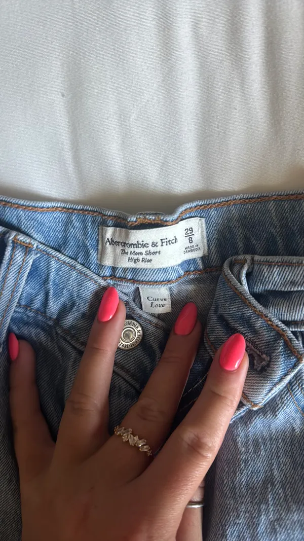 Abercrombie Shorts Curve Love High-Rise Mom - Image 3