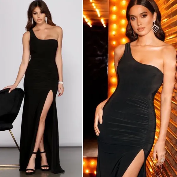 Windsor Formal One-Shoulder Janie Dress NWOT - Image 2