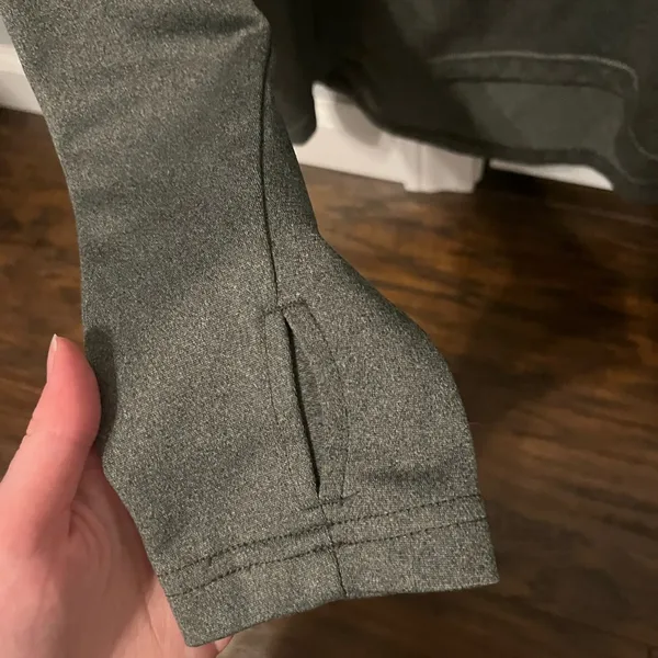 Grey North Face Quarter Zip - Image 3