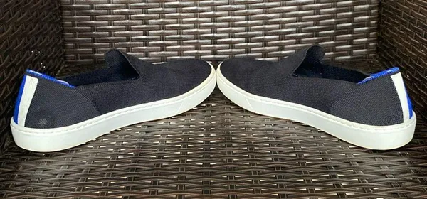 Rothy’s Navy The Original Slip On Sneaker Women’s size 7.5 - Image 4