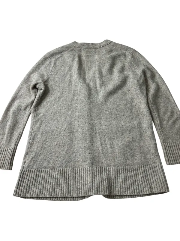 MADEWELL Women Speckled Brown Maysfield Cardigan Grandpa Sweater Merino Wool XS - Image 5