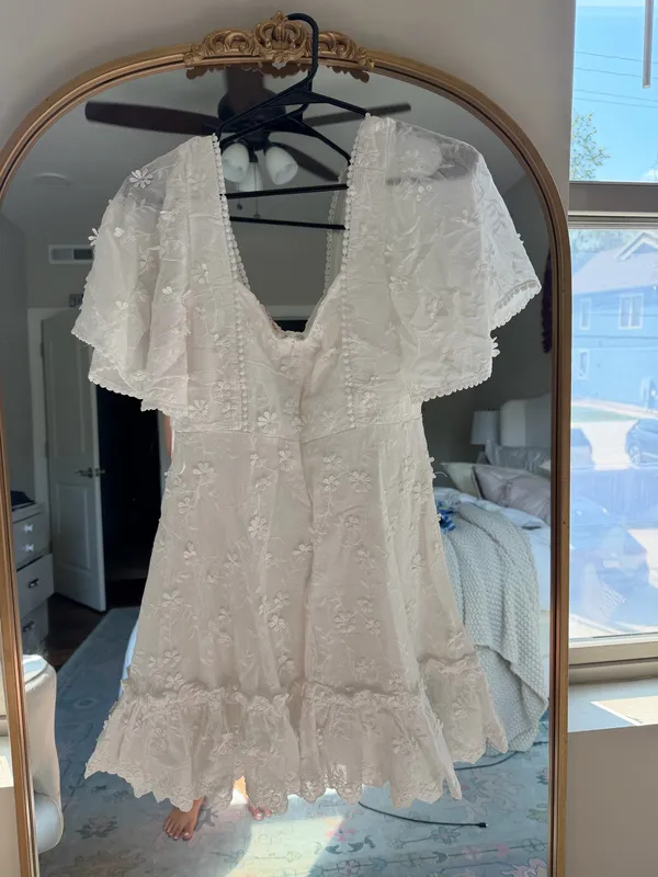 Hello Molly Dress White - Image 2