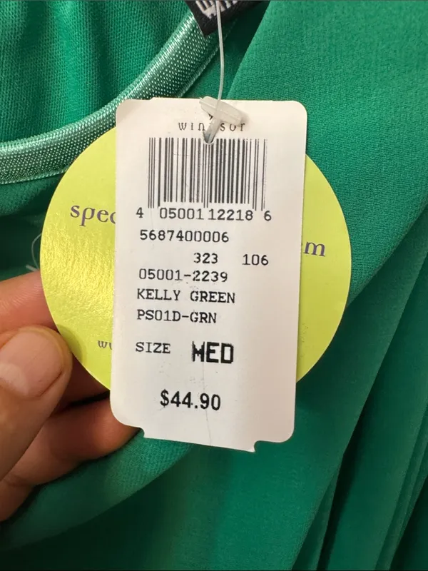 Windsor Kelly Green Sleeveless dress - Image 3