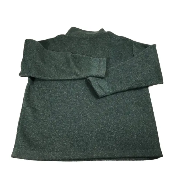 Victoria Secret Sweater Womens Pullover‎ Quarter Zip Green Country Casual Ladies - Image 2