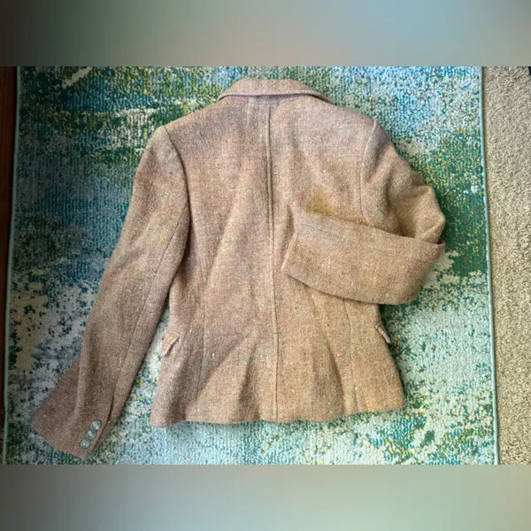 Vintage 60/70s Casual Corner tweed skirt blazer suit set, size medium - Image 10