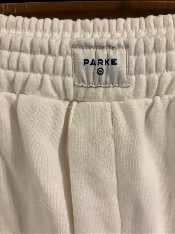Parke x Target Women’s Cream High Rise‎ Boxer Sweatpants Small NEW - Image 5