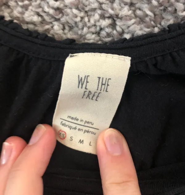 Free People Black Tee - Image 3