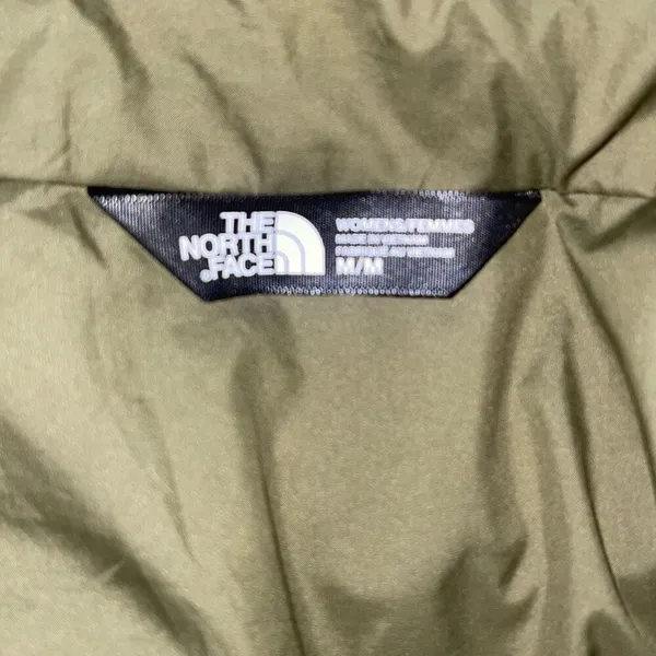 The North Face‎ Quilted Light Weight Jacket Water Resistant Moss Green Medium - Image 7