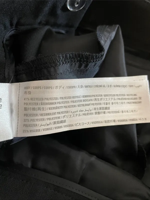 Abercrombie & Fitch High Rise Cuffed Tailored Straight Pants Size 28 Short - Image 13