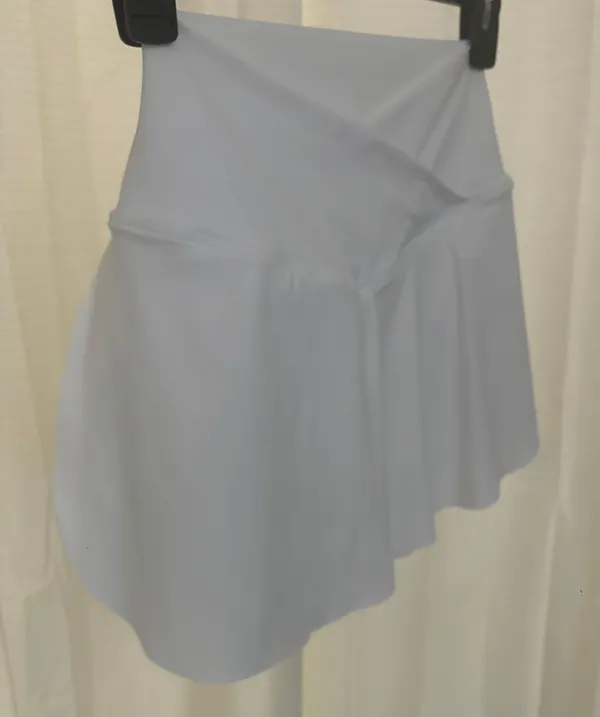 Amazon White Tennis Skirt With Built In Shorts And Pocket - Image 2