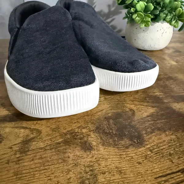 Allbirds Lounger Lift Black White Slip On Sneakers Womens Size 8 Comfort Casual - Image 6