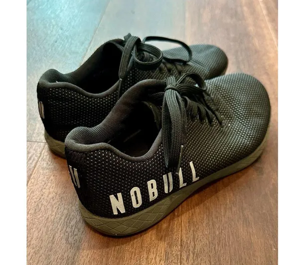 NOBULL Superfabric Trainer Black Crossfit Shoes Unisex M 5.5/W 7 EUC!!! - Image 2