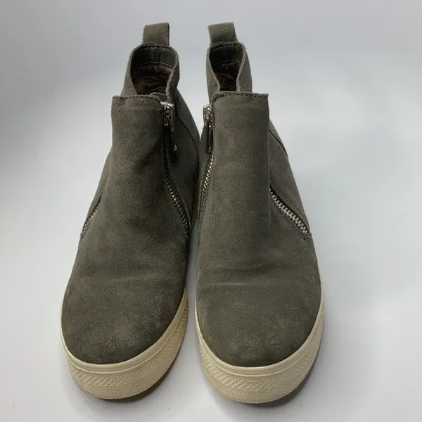 Steve Madden gray wedgie sneakers size‎ 10 - Image 4