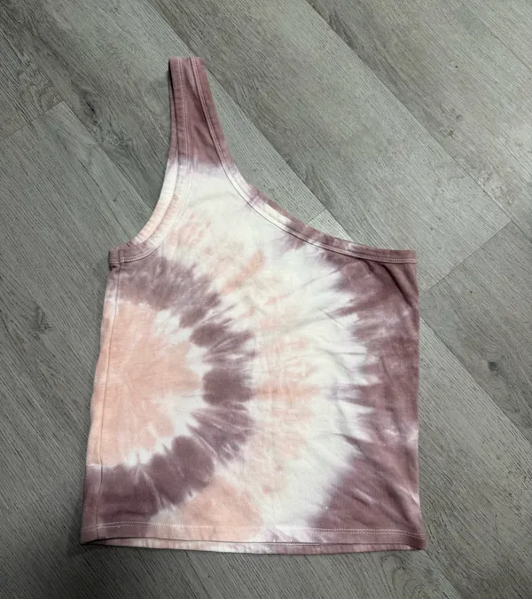 American Eagle Tie-Dye One-Shoulder Tank - Image 4
