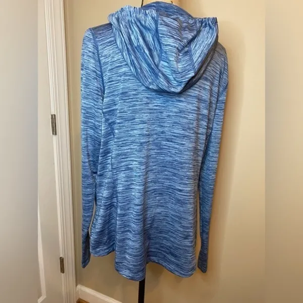 Columbia Blue Heather Slip over Athletic Top Size XL - Image 4