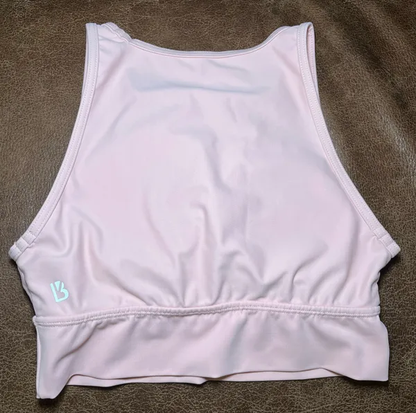 BuffBunny Collection Viva La Vibe Sports Bra Light Pink/Blush Size Small - Image 6