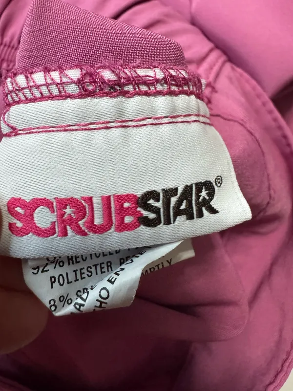 Scrubstar Pink Guava Scrub Pants with Leg Zippers Size 3XL - Image 4