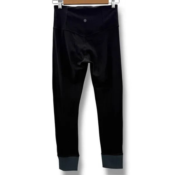 Athleta Elation Jogger Leggings Women’s Size Small Rib Trim 7/8 Fit Activewear‎ - Image 4