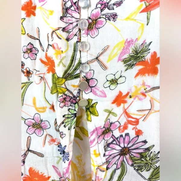 Fashion Magazine Floral Maxi Dress - Multicolor - Image 6
