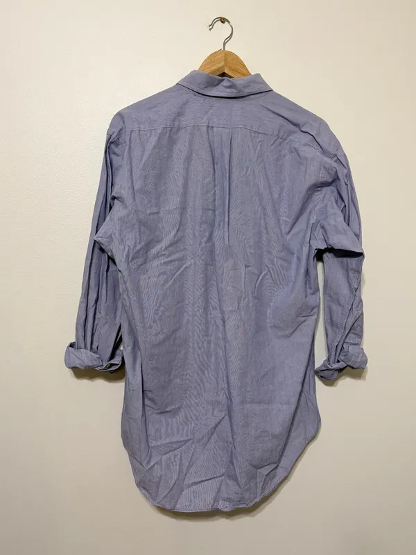 Ralph Lauren Oversized Striped Button Down Shirt Size Medium Large Women’s - Image 6