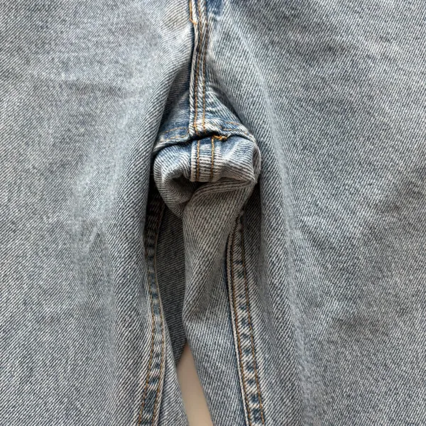 Levi VtG 90s 550‎ Jeans Light Wash Relaxed Fit Denim Women's Size 12 Medium - Image 7