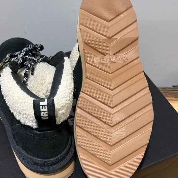 New Sorel Hi‎ Line Hiker Cozy Lace Up Boots Size 6 - Image 12