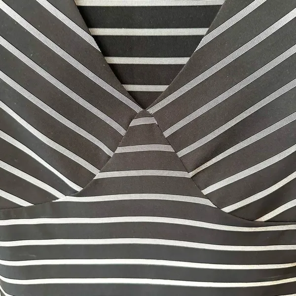 White House black Market black striped shirt - Image 5