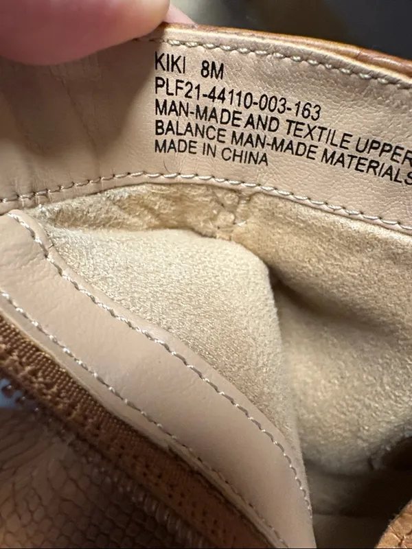 The Limited Tan Snake-Embossed Ankle Booties - Image 6