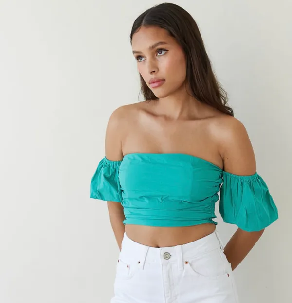 Princess Polly Green Top - Image 2